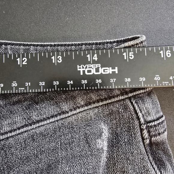 American Eagle Men's Stretch Airflex 360 Distressed Slim Jeans Dark Gray Black - Picture 12 of 14